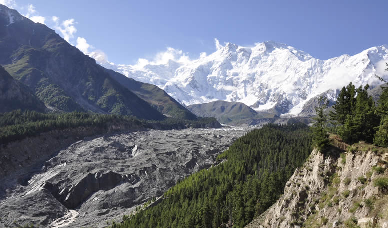 Base camp at Nanga parbat   Peak